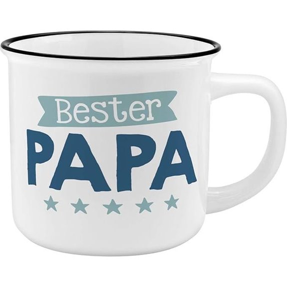 GRUSS & CO „Papa“ Becher Bone China 35cl