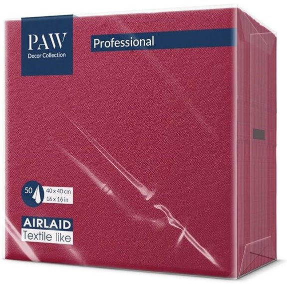 PAW Bordeaux Luftblasenseknapper Packung mit 50