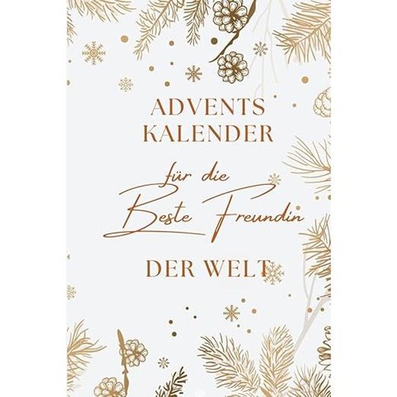 Personalisierter Adventskalender für Schwester & Freundin