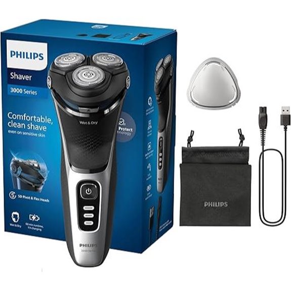 Philips Series 3000 Nass- und Trockenrasierer