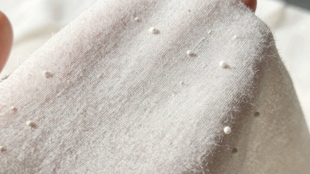 Pilling beeinträchtigt die Haltbarkeit des fabrics