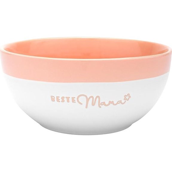 GRUSS & CO Beste Mama Pink Steinzeugschale