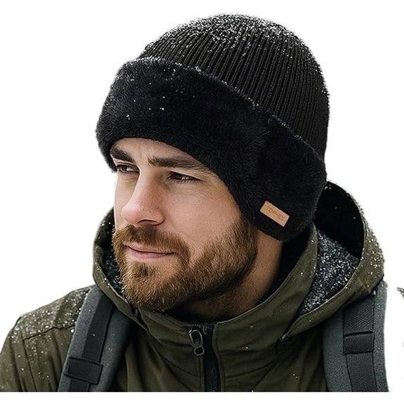 TOP-EX PolarWool Merino-Wollhut mit Ohrenklappen