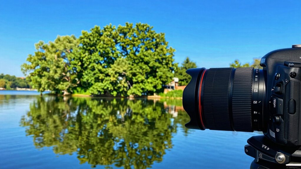 Polarisationfilter reduziert Spiegelungen