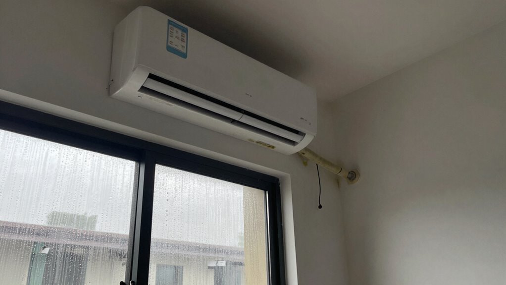 schlechte Belüftung verursacht Feuchtigkeits buildup