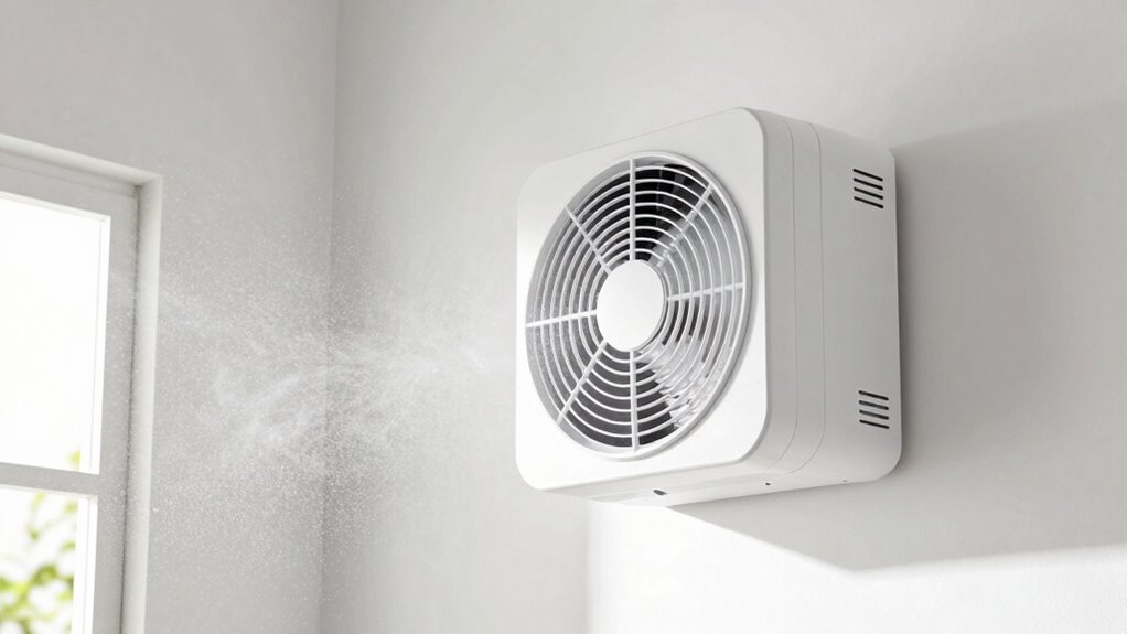 schlechte Belüftung erhöht Staub