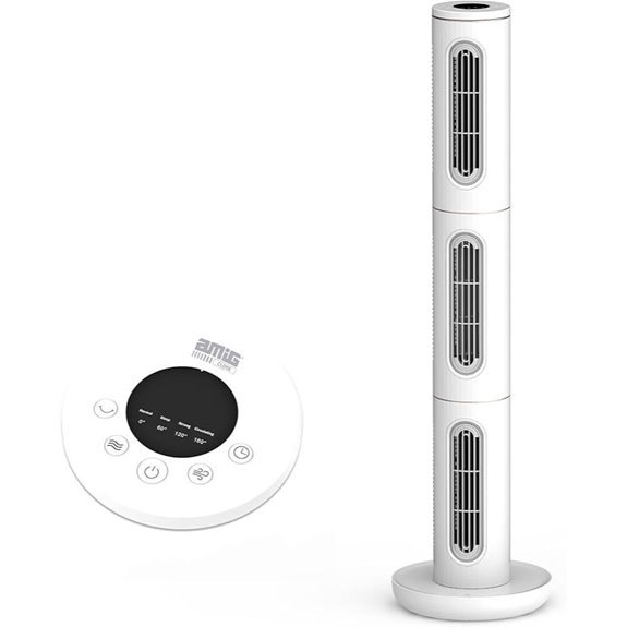 Amig AIZE-01 Tragbarer 3-in-1 Turmventilator mit Fernbedienung