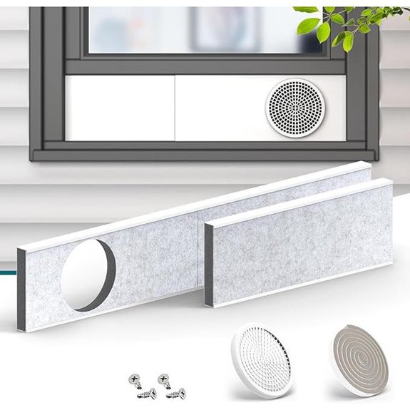 Daisypower Portable AC Window Kit mit Isolierung