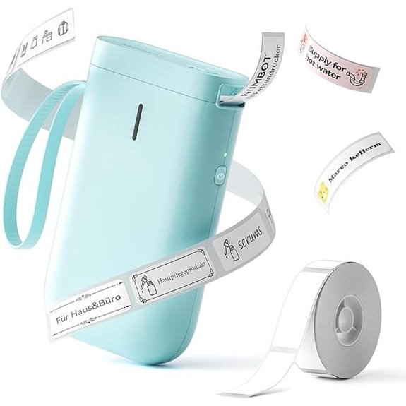 NIIMBOT D11 tragbares Bluetooth-Labelmaker