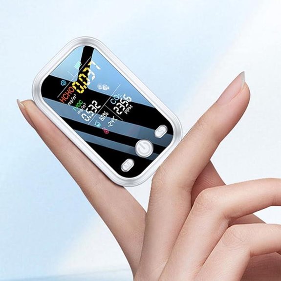 Mini-Luftqualitätsmonitor mit CO2- und Feuchtigkeitsdetektion
