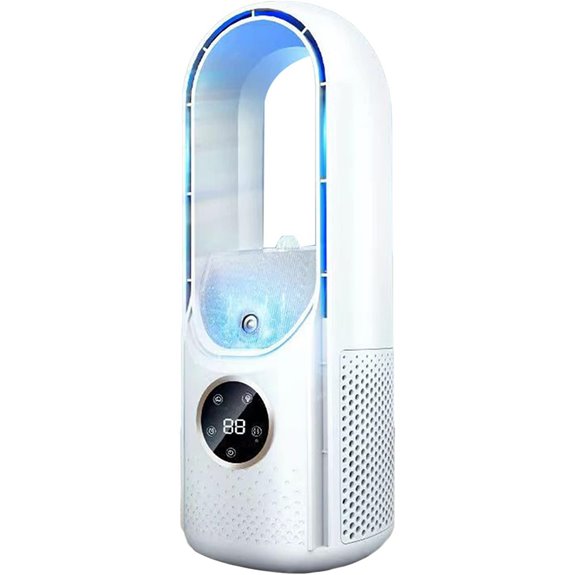 Portabler persönlicher Klimagerät-Lüfter mit 6 Geschwindigkeiten