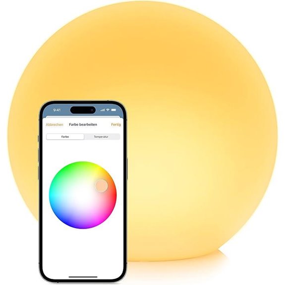 Eve Flare Tragbares Smart-LED-Globuslicht