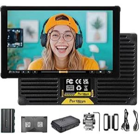 Portkeys PT5 III 5.4 Kamera-Monitor mit Batterie