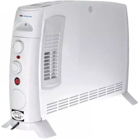 Descon 2000W Konvektorheizung mit Turbo-Lüftung
