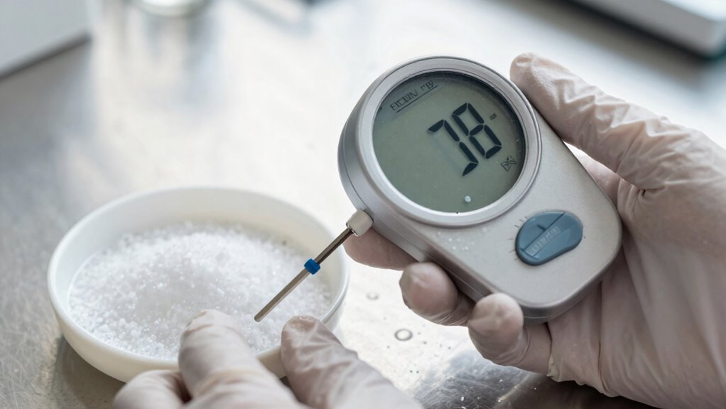 Bereite das Hygrometer für den Salztest vor