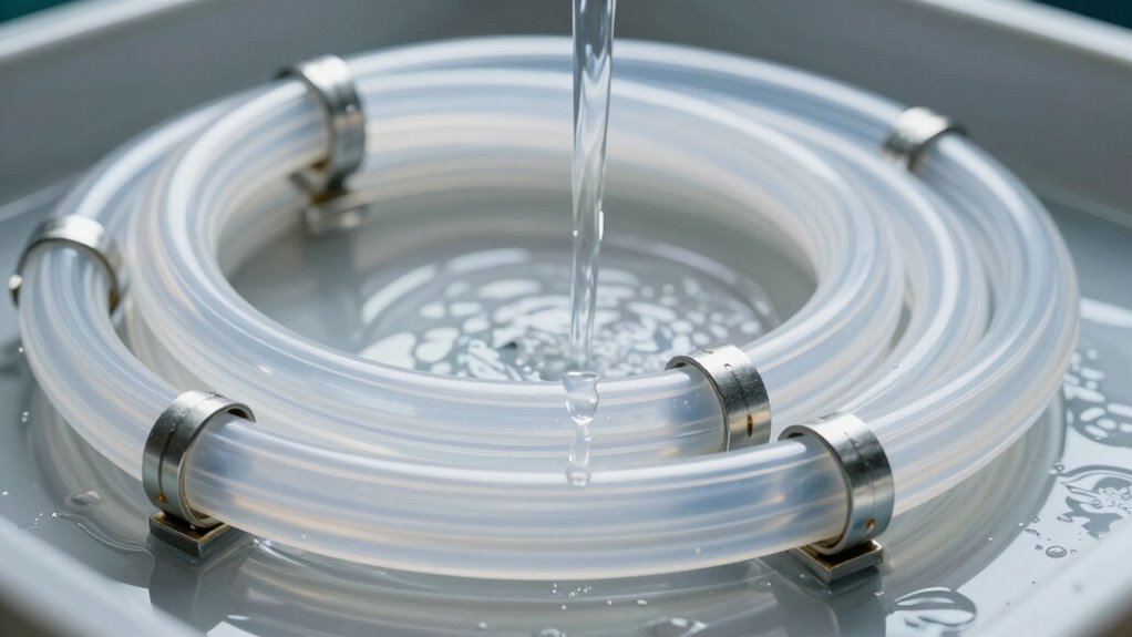 verhindert Rückfluss und Überlauf