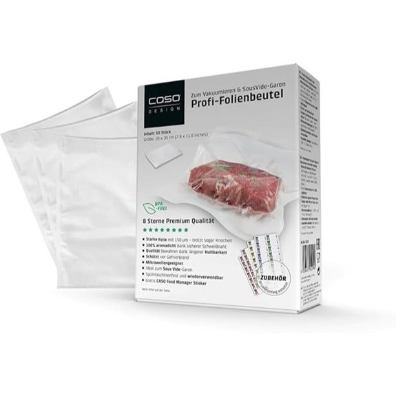 CASO Profi Folienbeutel 20x30cm 50 Stück