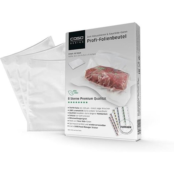 CASO Profi Foil-Beutel 16x23 cm 50 Beutel