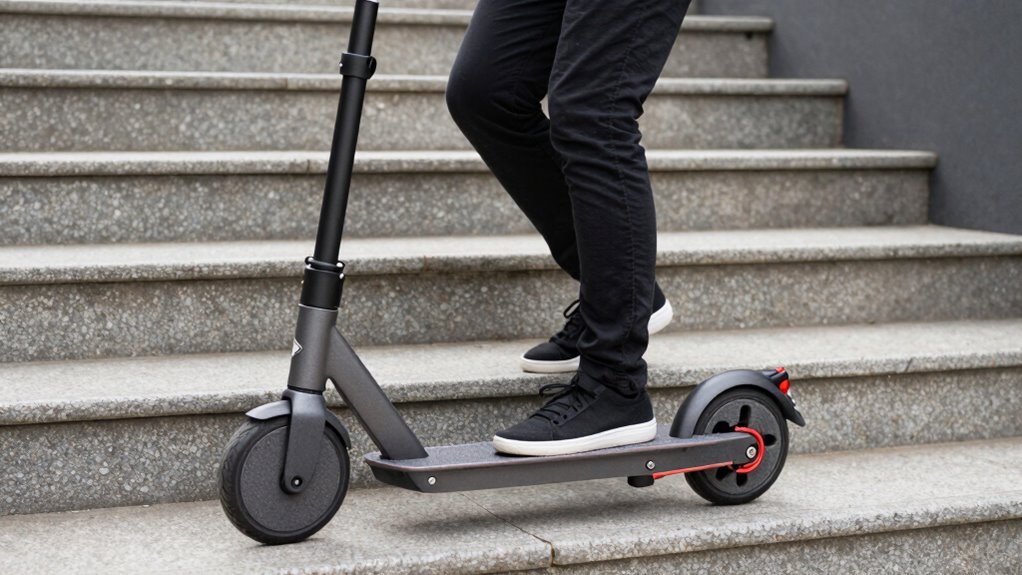 proper balanced scooter carrying