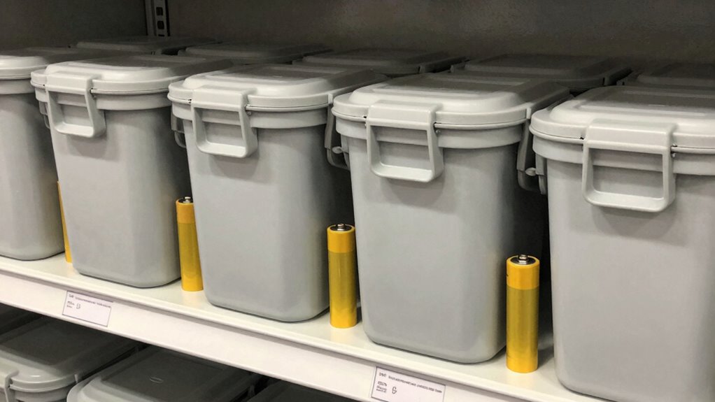 ordnungsgemäße Batteriespeicherung Sicherheit