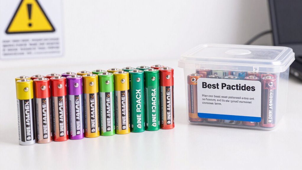 ordnungsgemäße Batteriespeicherung Sicherheit