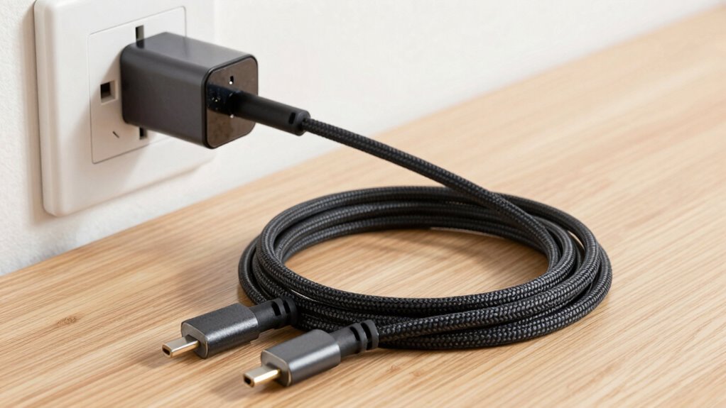 proper charger inspection and handling