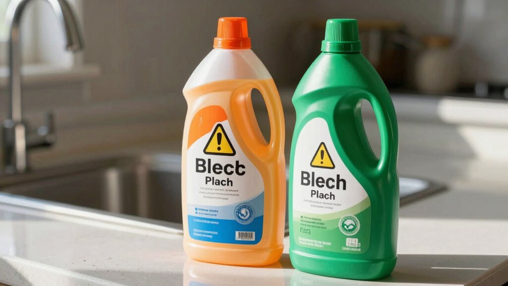 ordentliche chemische Kennzeichnung und Lagerung