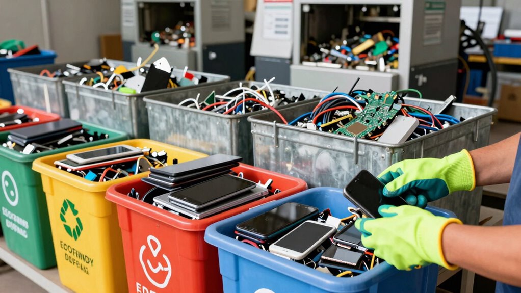 proper e waste recycling practices