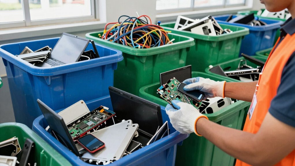 ordnungsgemäße Entsorgung von Elektro- und Elektronikaltgeräten