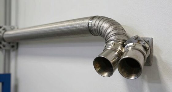 proper exhaust hose routing