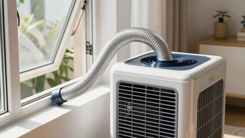 proper portable ac venting