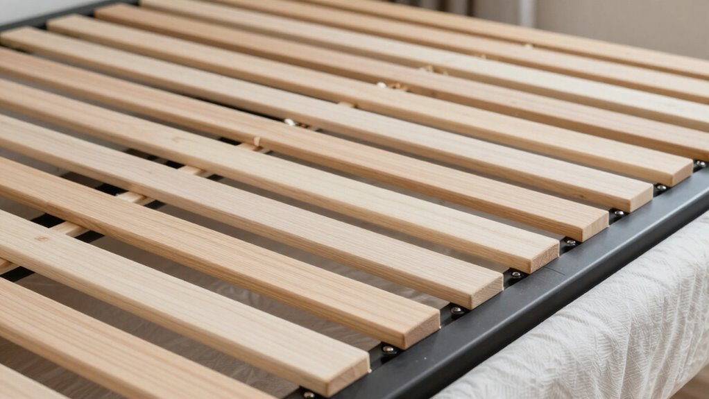 proper slat spacing support