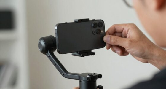 Ordnungsgemäße Smartphone-Gimbal-Balance