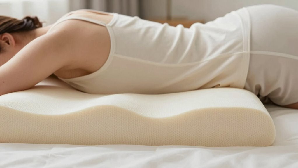 richtige Unterstützung für Seitenschläfer