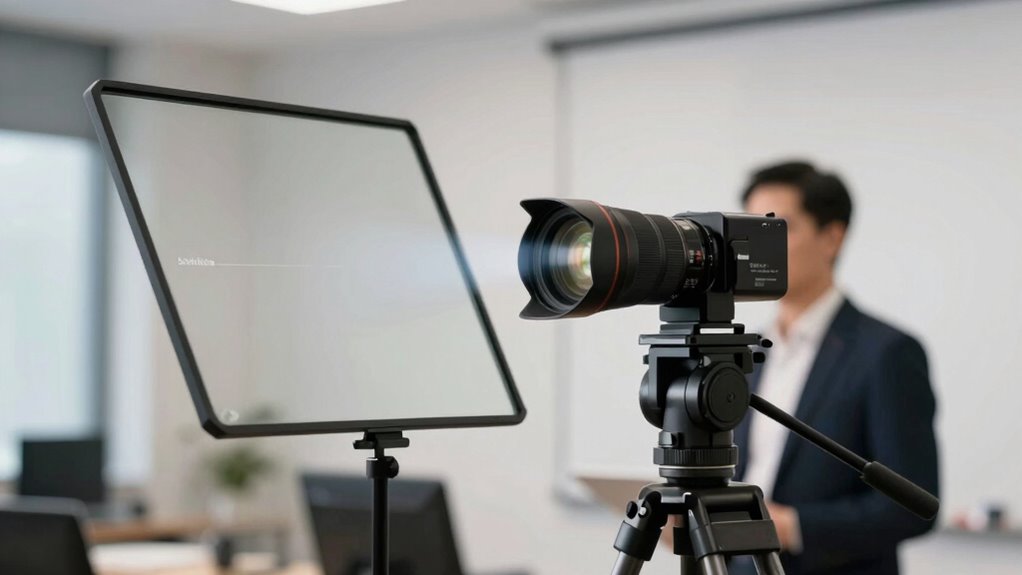 Richtige Teleprompter-Einrichtung Anleitung