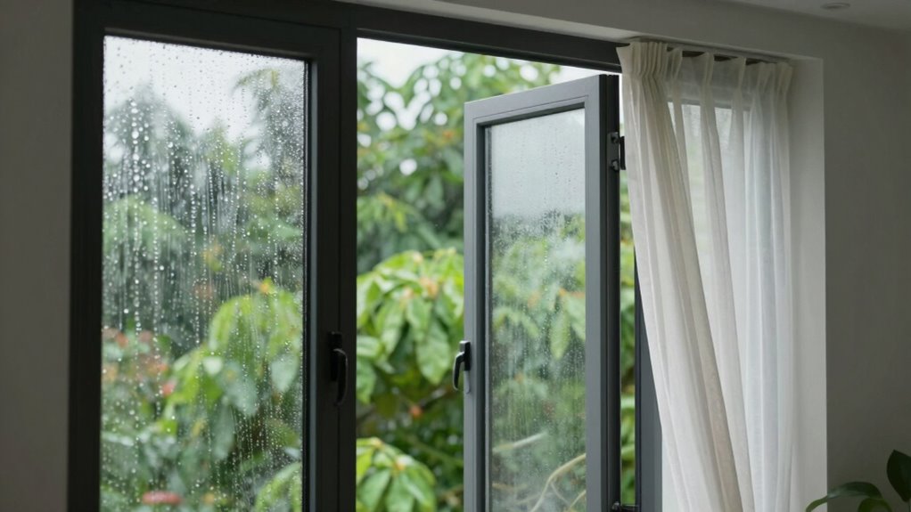 angemessene Belüftung bei hoher Luftfeuchtigkeit