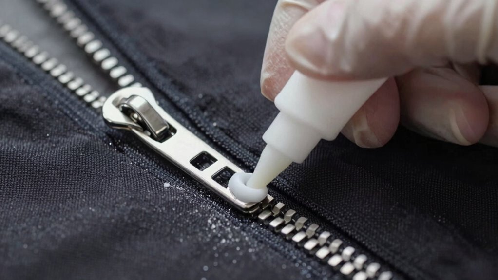 Gebrachte Zipper-Wartung verlängert die Haltbarkeit