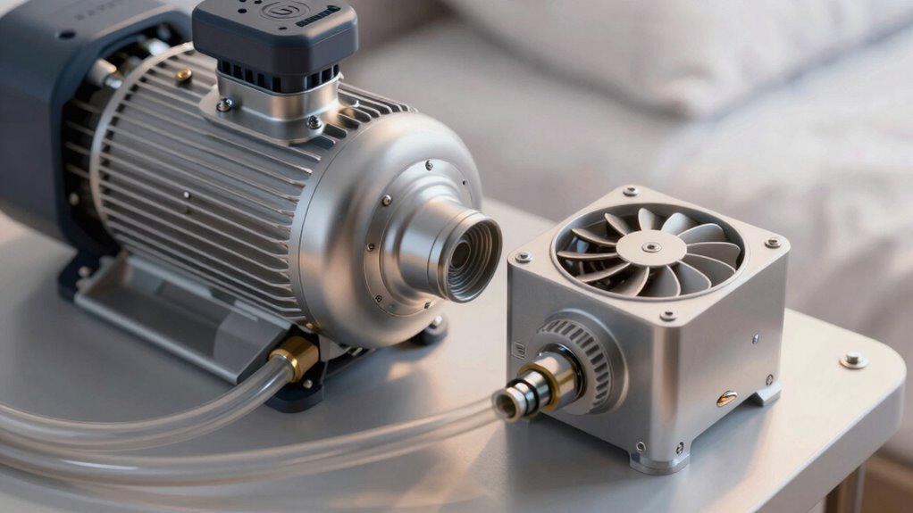 pump and fan noise sources