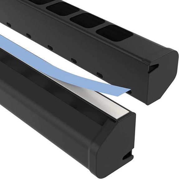 Habengut PVC-Schreibtisch-Kabelmanagement 1,16 m