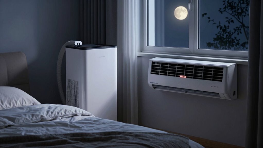 quiet ac units promote restful sleep