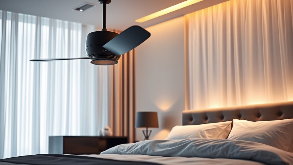 quiet adjustable night fan