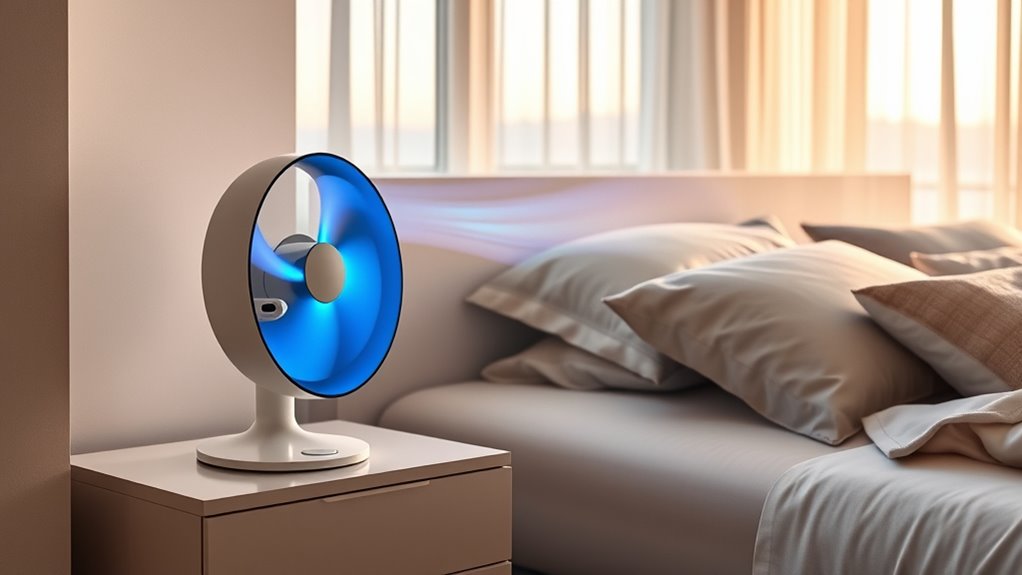 quiet adjustable safe airflow