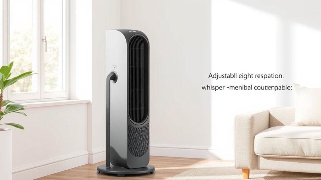quiet customizable airflow