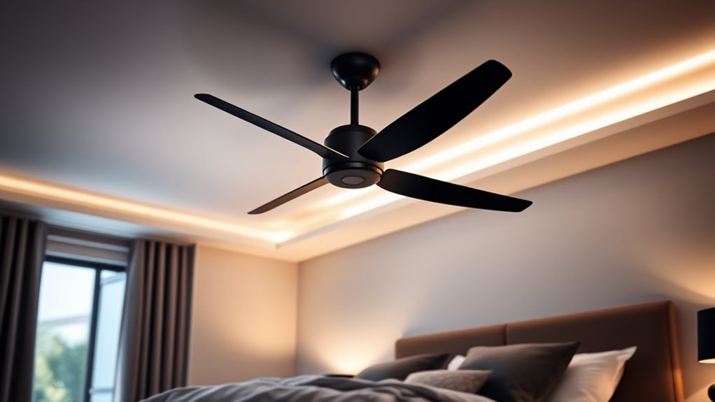 quiet efficient bedroom fan
