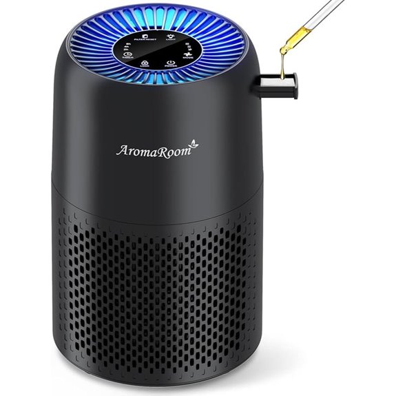 Luftreiniger für Zuhause HEPA-Filter Leise Geruch & Staub