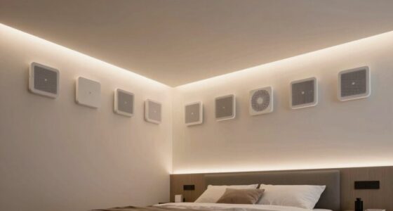 ruhige LED-Schlafzimmerventilatoren