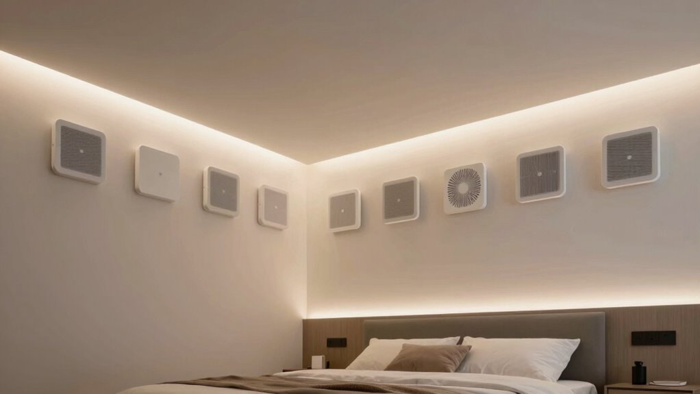 ruhige LED-Schlafzimmerventilatoren