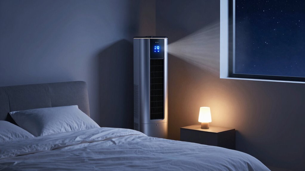 ruhiger Nachtmodus tragbare Klimaanlage
