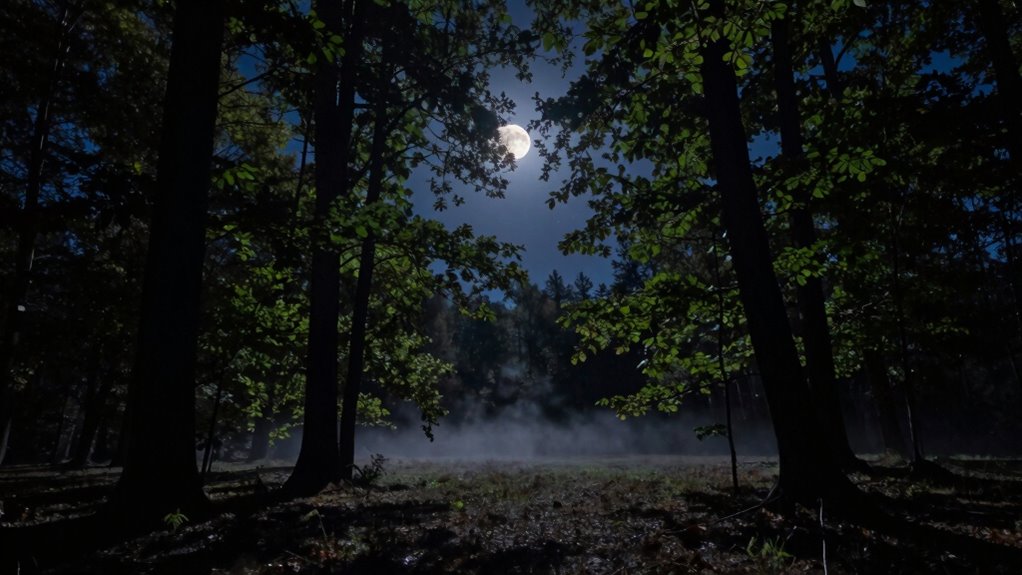 ruhiger nächtlicher Geräuschpegel