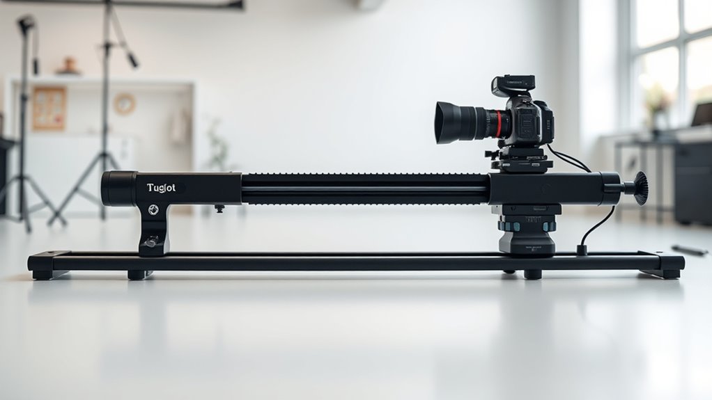 ruhiger stabiler tragbarer Slider